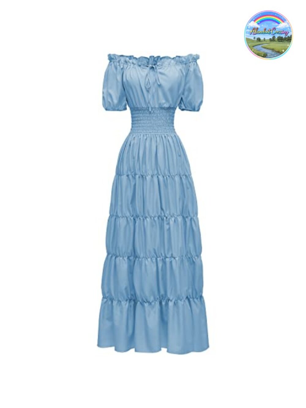 Renaissance Medieval Chemise Dress Peasant Top Irish Under Dress Costume